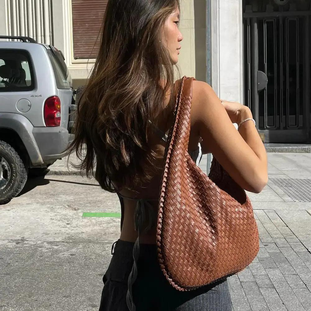 Leona gewebte Tasche XL