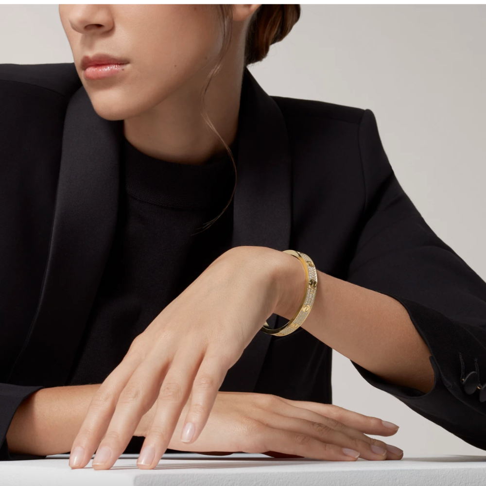 Ava Diamant Armband - Gold