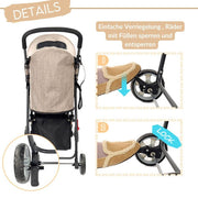 Premium Hunde Buggy Jack / Hundewagen